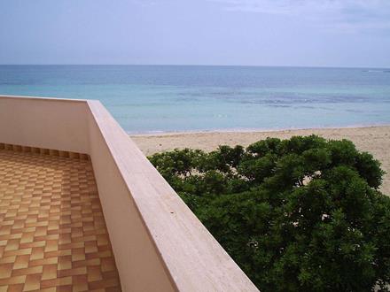 vista mare villa spiaggia rosa torre lapillo