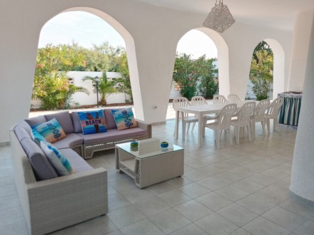 patio villa mediterranea punta prosciutto